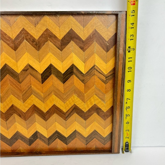 Vintage Tray Wooden Serving Tray - Picture 3 of 7